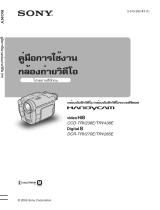 Sony CCD-TRV438E Manuale del proprietario