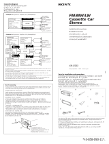 Sony XR-C503 Manuale utente