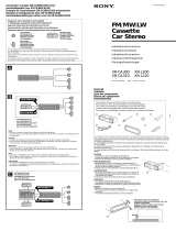 Sony XR-CA300 Guida d'installazione