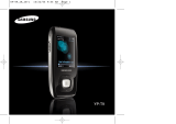 Samsung YP-T9AB Manuale utente