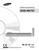 Samsung DVD-HR757 Manuale utente