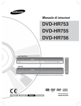 Samsung DVD-HR755 Manuale utente