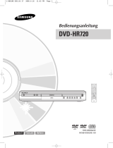 Samsung DVD-HR720 Manuale utente