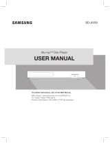 Samsung BD-J6300 Guida Rapida