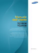 Samsung TC191W Manuale utente