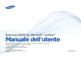 Samsung SUR40 Manuale utente