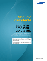 Samsung S23C550H Manuale utente