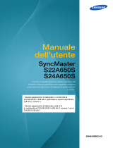 Samsung S24A650S Manuale utente