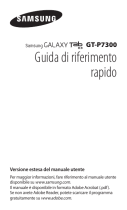 Samsung GT-P7300 Guida Rapida
