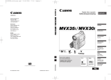 Canon MVX30I Manuale del proprietario