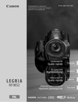 Canon LEGRIA HF M52 Guida Rapida