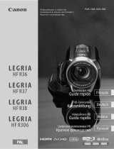 Canon LEGRIA HF R306 Guida Rapida