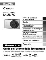 Canon DIGITAL IXUS 70 Guida utente