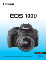 Canon EOS 100D Manuale utente