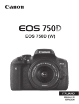 Canon EOS 750D Manuale utente