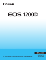 Canon EOS 1200D Manuale utente