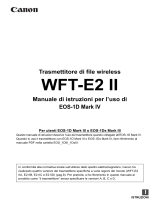 Canon Wireless File Transmitter WFT-E2II B Istruzioni per l'uso
