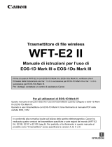 Canon Wireless File Transmitter WFT-E2II B Manuale utente