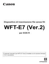 Canon Wireless File Transmitter WFT-E7 B Manuale utente