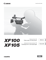 Canon XF105 Manuale utente