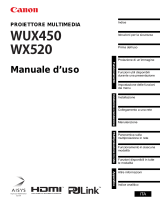 Canon XEED WUX450 Manuale utente