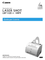 Canon Laser Shot LBP1120 Manuale utente