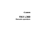 Canon FAX-L360 Guida utente