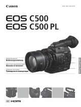 Canon EOS C500 PL Manuale utente