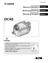 Canon DC40 Manuale utente