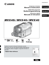 Canon MVX45i Manuale utente