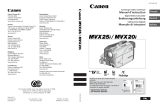 Canon MVX25i Manuale utente