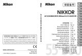 Nikon AF-S DX NIKKOR 55-300mm f/4.5-5.6G ED VR Manuale utente