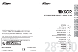 Nikon AF-S NIKKOR 28-300mm f/3.5-5.6G ED VR Manuale utente