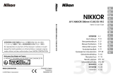 Nikon AF-S NIKKOR 300mm f/2.8G ED VR II Manuale utente