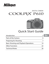 Nikon COOLPIX P610 Guida Rapida