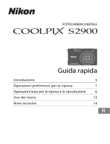 Nikon COOLPIX S2900 Guida Rapida