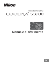 Nikon COOLPIX S3700 Guida di riferimento