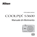 Nikon COOLPIX S3600 Guida di riferimento