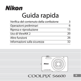 Nikon COOLPIX S6600 Guida Rapida