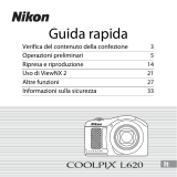 Nikon COOLPIX L620 Guida Rapida