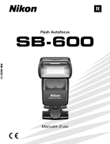 Nikon SB-600 Manuale utente