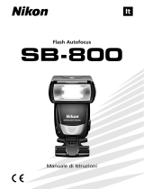 Nikon SB-800 Manuale utente