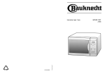 Bauknecht MCHD 2134 WS Guida utente
