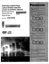 Panasonic DVDRV36EG Manuale del proprietario