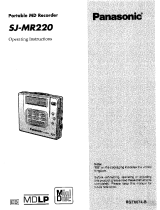 Panasonic SJMR220 Istruzioni per l'uso