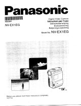 Panasonic NVEX1EG Manuale del proprietario