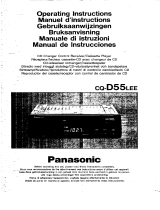 Panasonic CQD55L Istruzioni per l'uso