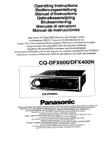 Panasonic CQDFX600N Istruzioni per l'uso