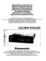 Panasonic CQRDP400L Manuale del proprietario