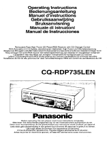 Panasonic CQRDP735L Istruzioni per l'uso